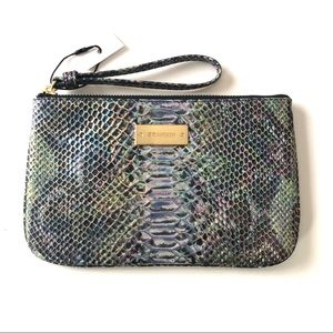 Brahmin Wristlet in Moonville Seville
